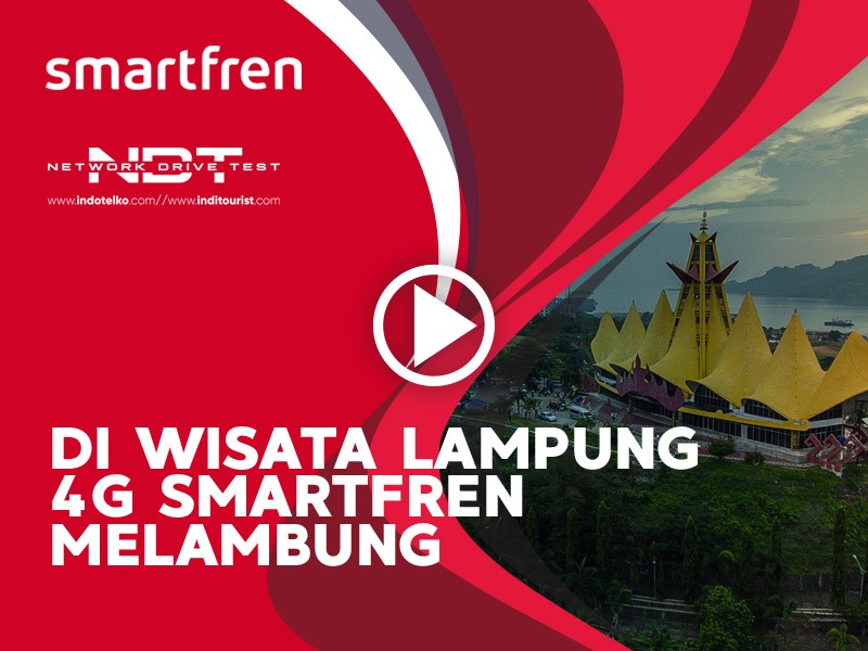 Di wisata Lampung data Smartfren melambung